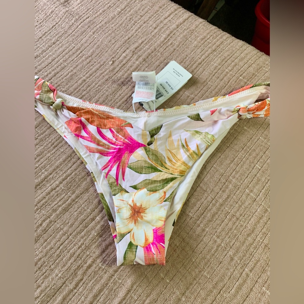 Rip Curl Floral Northshore Swimsuit Bikini Bottoms XL